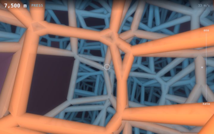 Smaller cells, fatter-looking struts, more solid cells